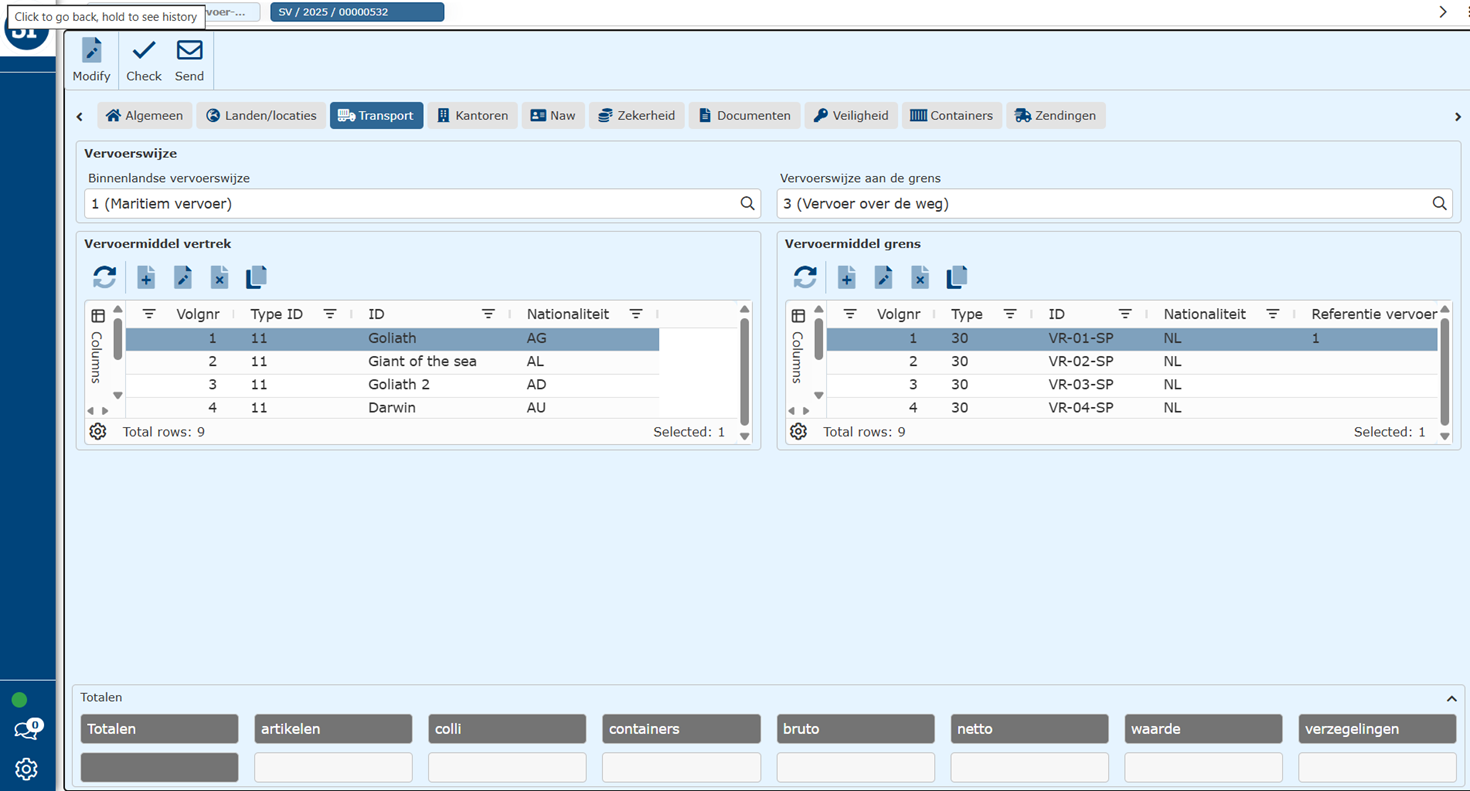 Scherm 4 vervoersbewijs